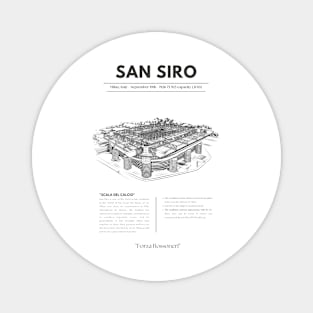 San Siro Stadium Magnet